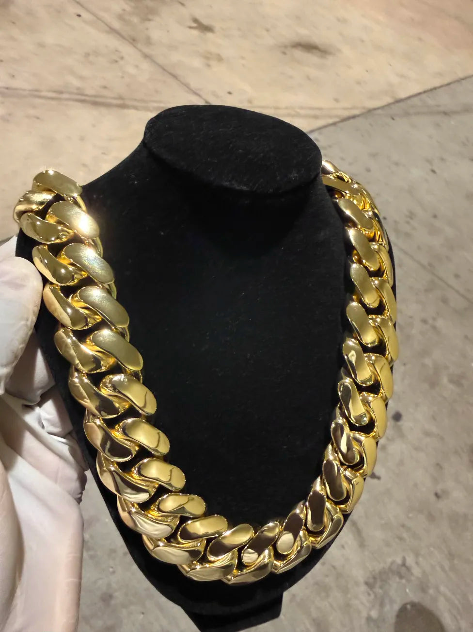 Yellow Gold Cuban Link (14k)