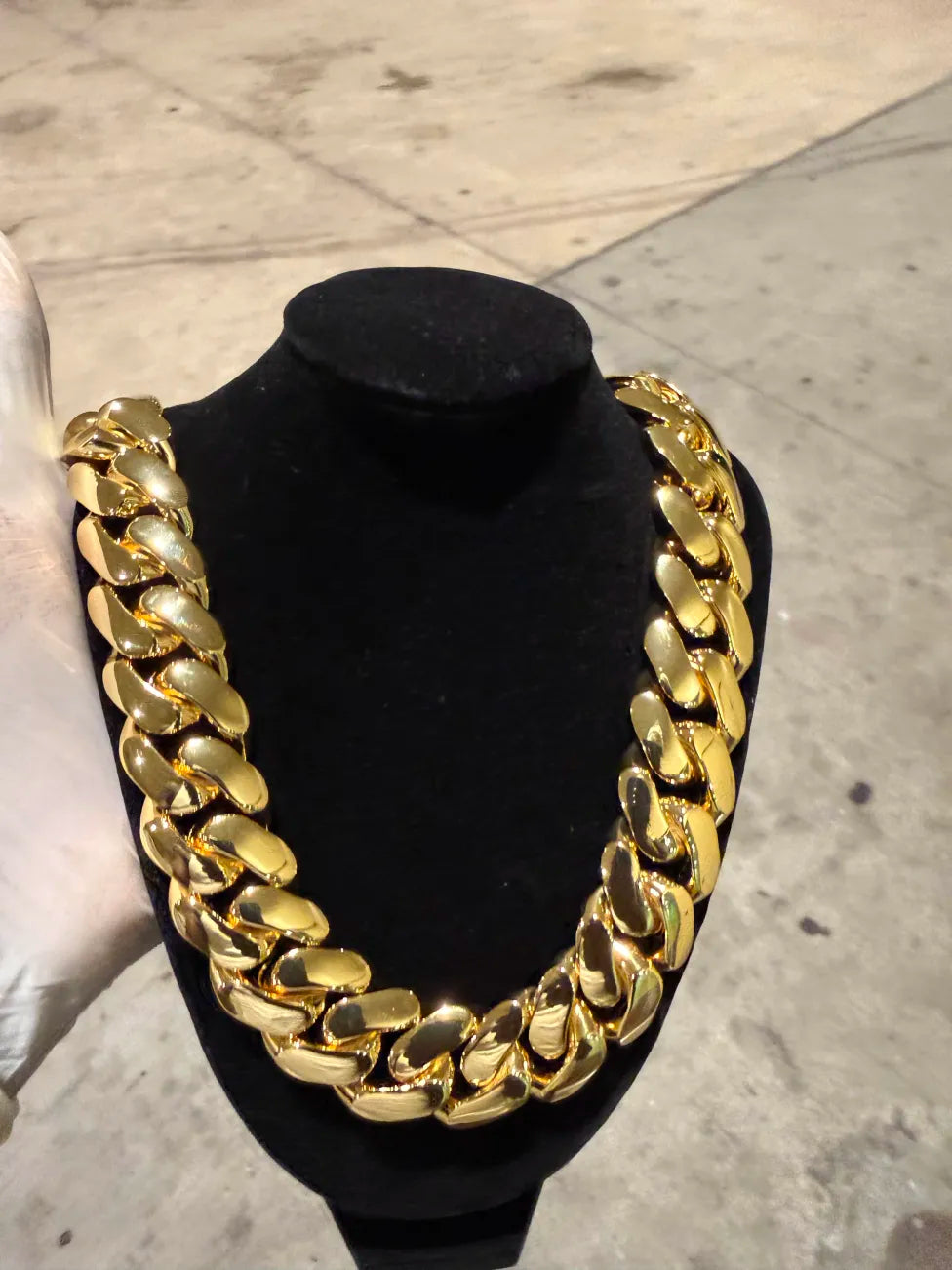 Yellow Gold Cuban Link (18k)