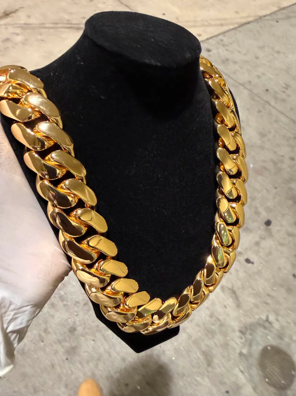Yellow Gold Cuban Link (24k)