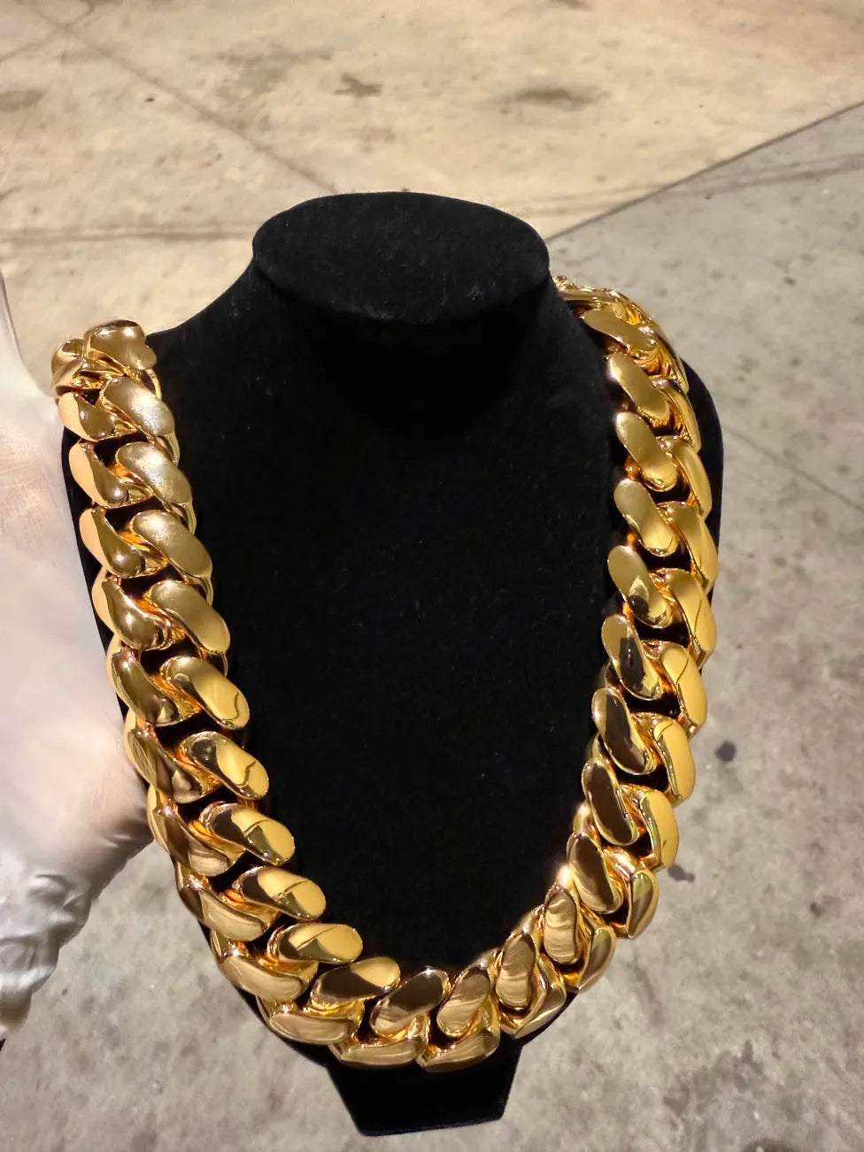 Yellow Gold Cuban Link (24k)