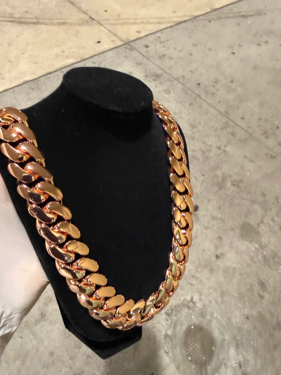 Rose Gold Cuban Link (14k)