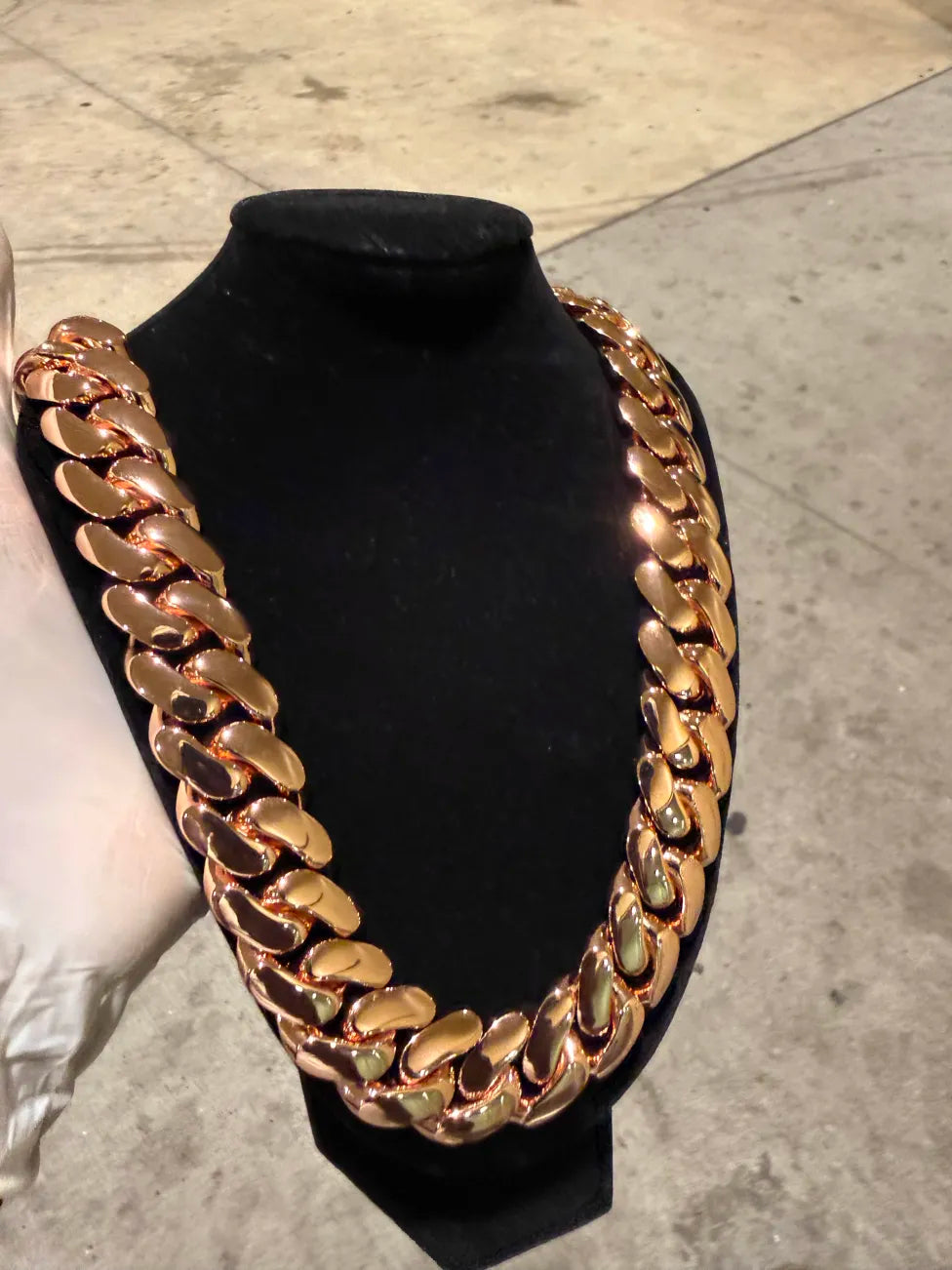 Rose Gold Cuban Link (14k)